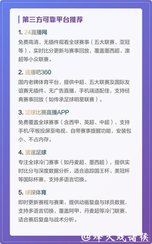 全面解析世界杯直播网站推荐与观看攻略